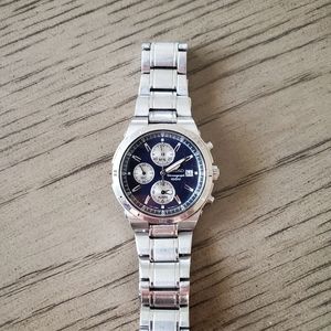 Seiko chronograph watch.